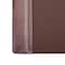 Dacasso Chocolate Brown Leather Desk Pad w/ 2022 Calendar, 34 x 20 PR-3450 - alternate 3